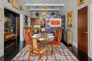 A picture of a Greenwich Village Loft living room that uses pre-construction services