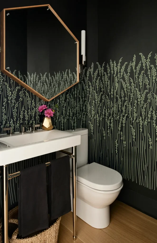 A bathroom in a Greenwhich penthouse